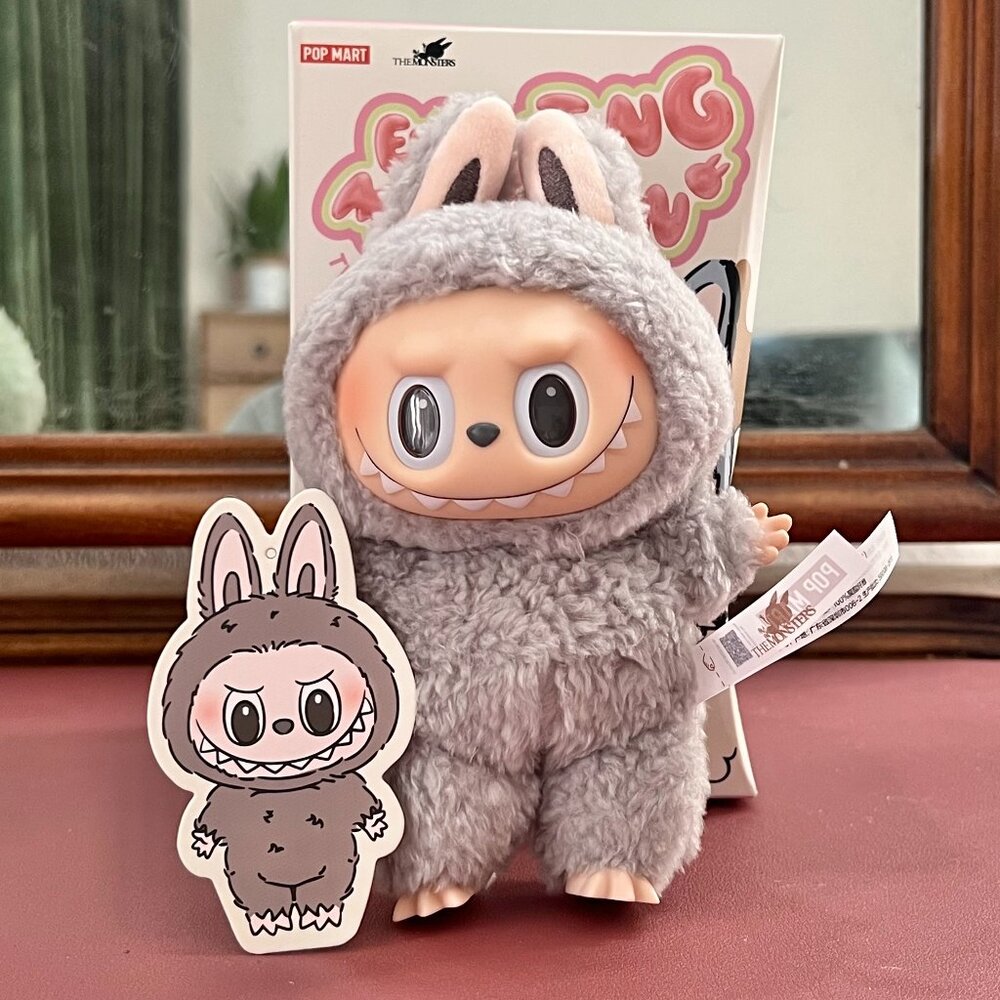 Labubu Exciting Macaron - Sesame Bean AUTHENTIC